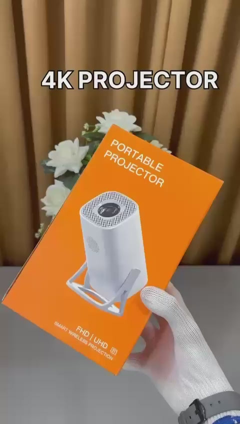 New Portable Projector 4K Quality